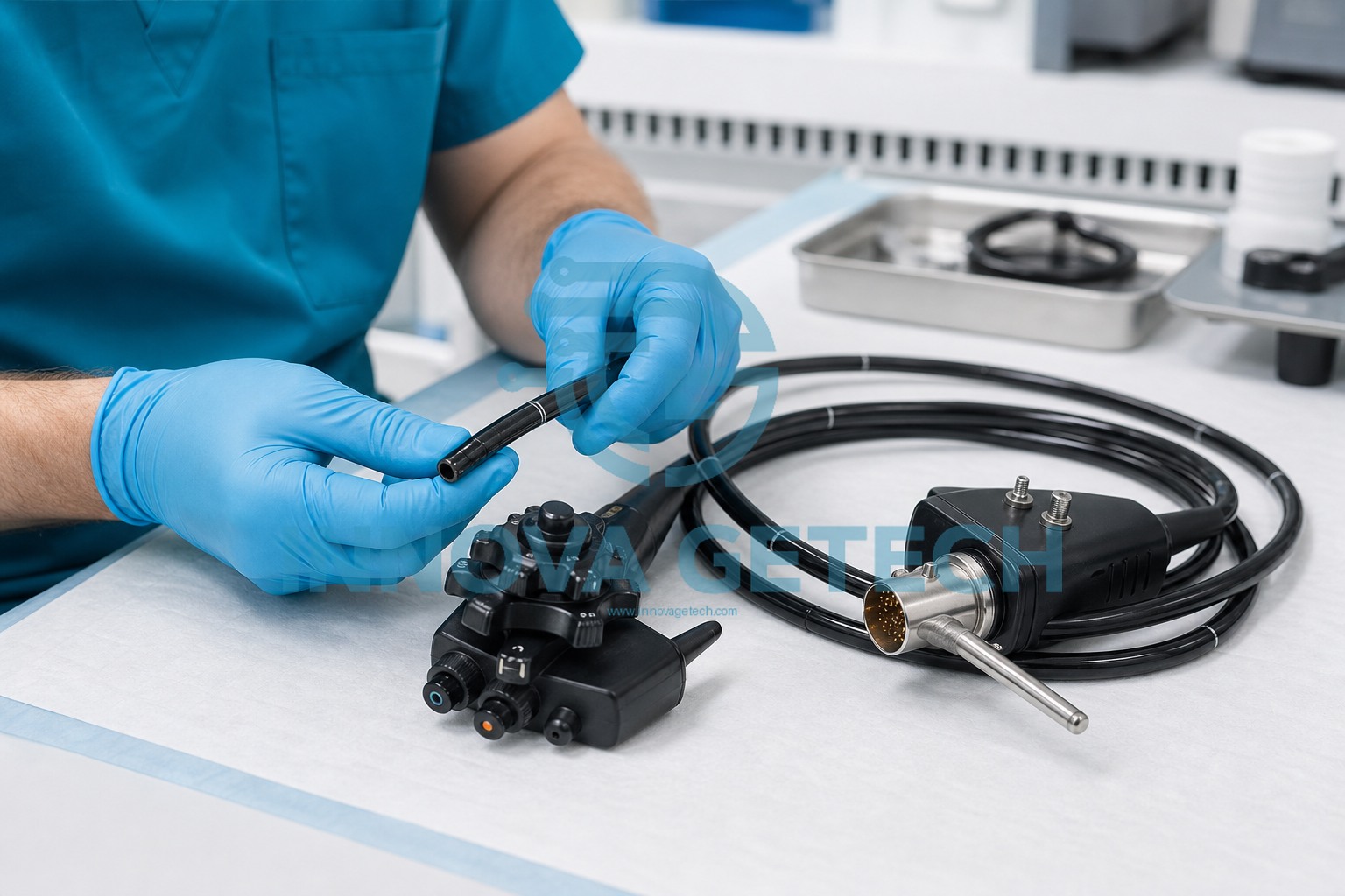 Mantenimiento de endoscopios flexibles