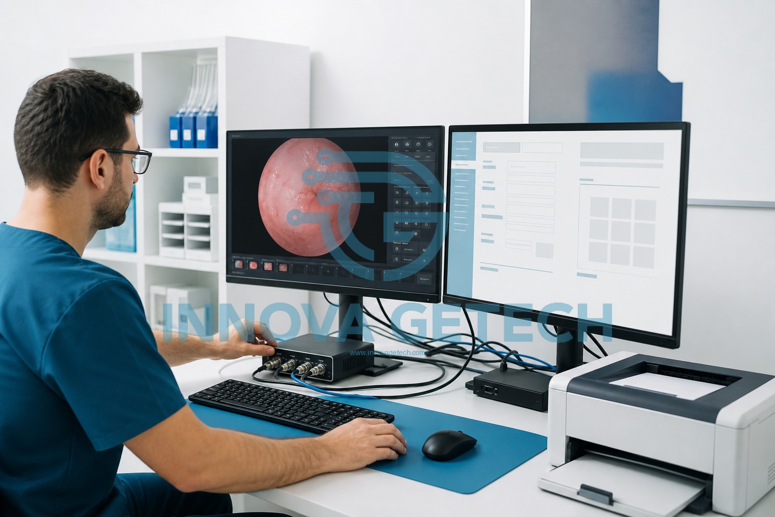 Sistemas de captura e informes médicos